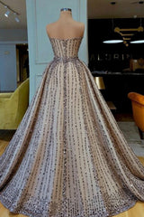 Luxury Long Mermaid Sleeveless Floor Length Evening Dresses