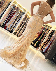 Elegant Long V-neck Wide Straps Appliques Lace Floor Length Mermaid Prom Dress With Sash