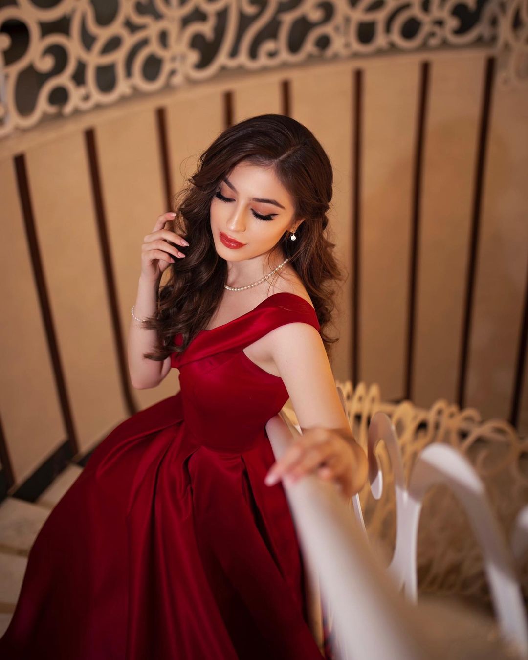 Elegant Long A-line Off the Shoulder Satin Floor length Prom Dress