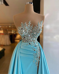 Long A-line Bateau Appliques Ruffles Floor Length Backless Prom Dress