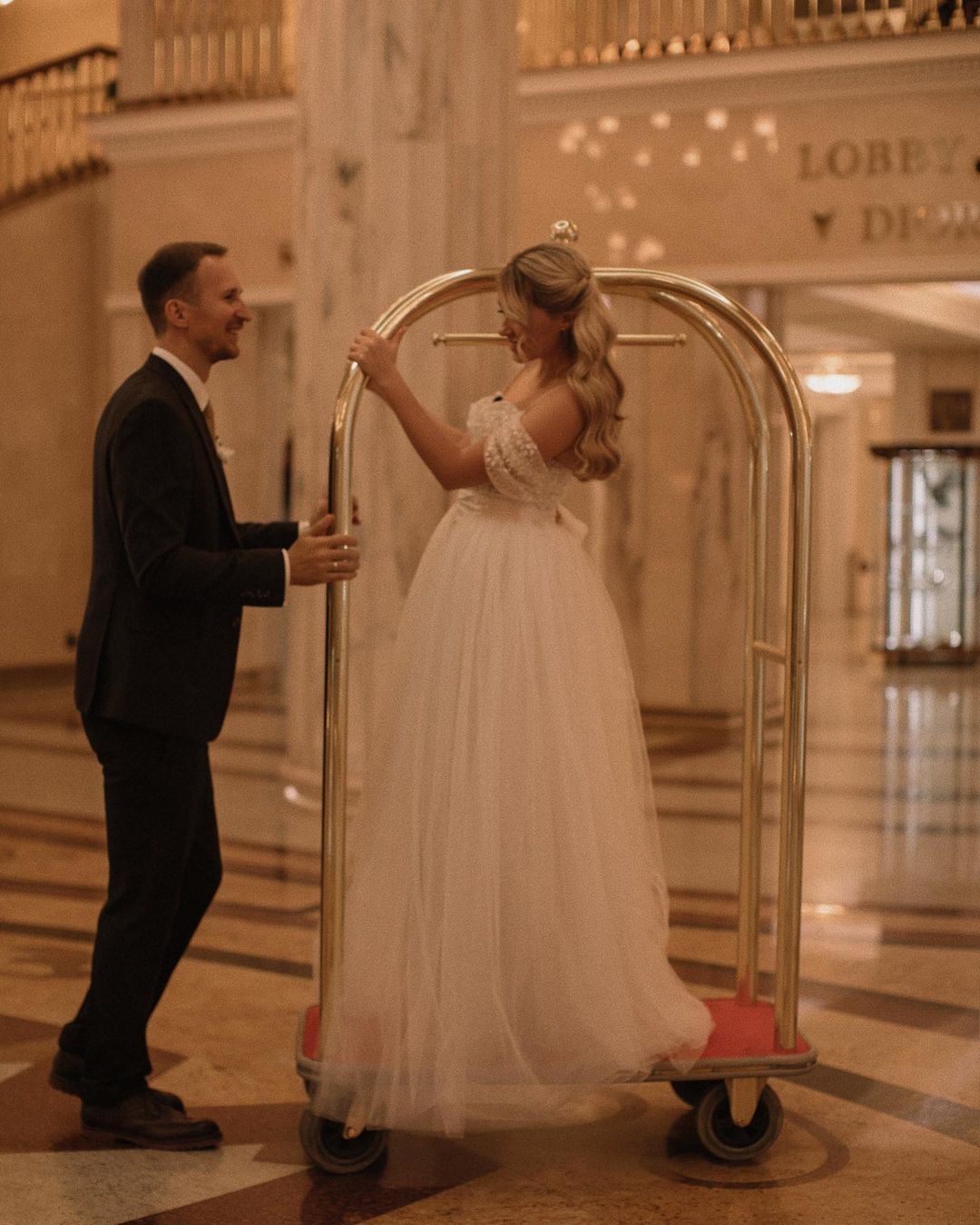Gorgeous Long Mermaid Off Shoulder Tulle Wedding Dress with Detachable Tulle Train