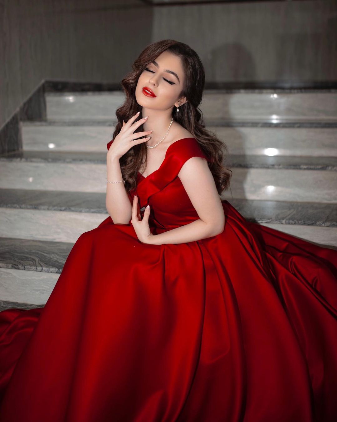 Elegant Long A-line Off the Shoulder Satin Floor length Prom Dress