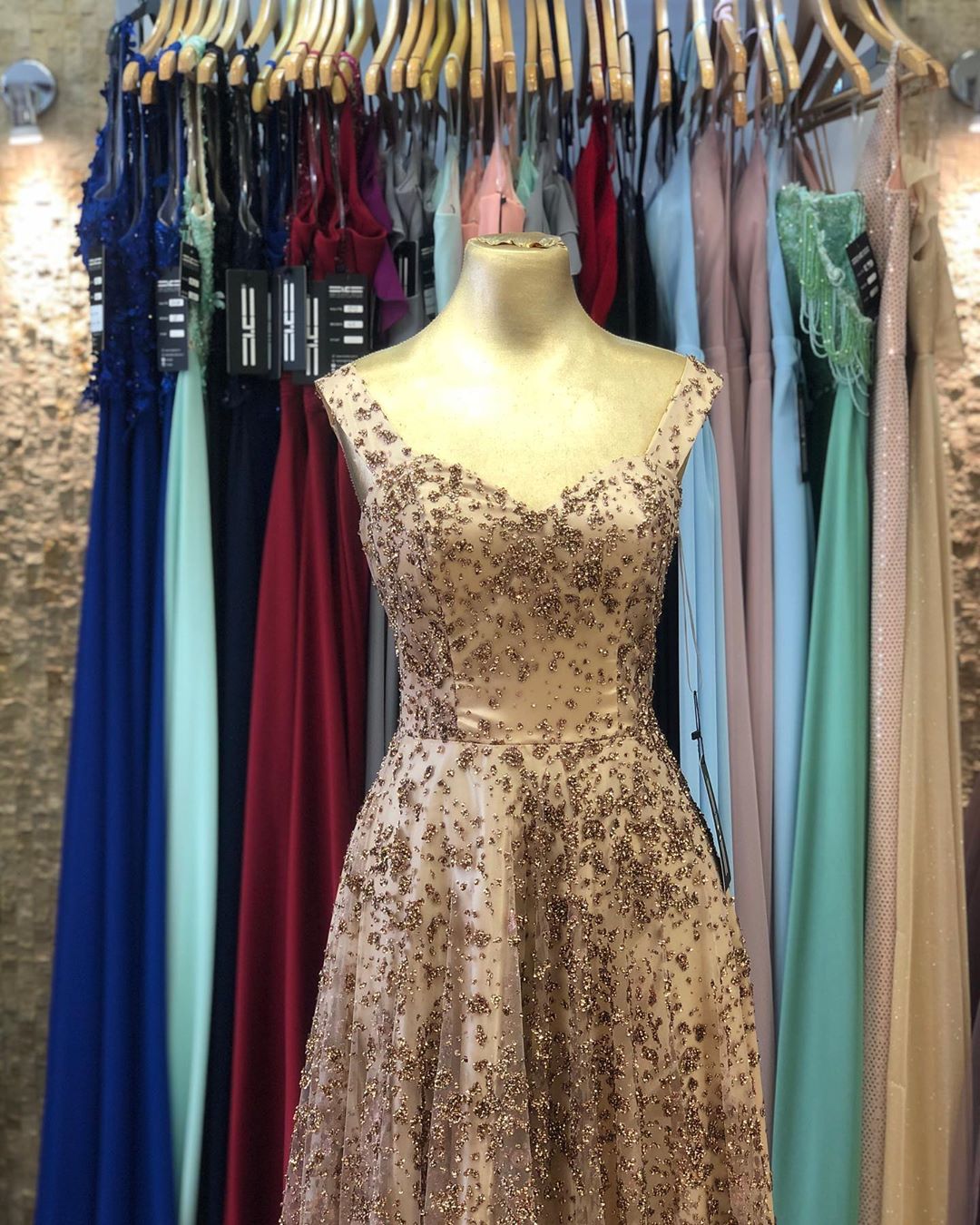 Long A-line Sweetheart Spaghetti Straps Backless Prom Dress