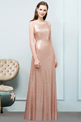 Long Mermaid Spaghetti Straps Sequined Evening Formal Dress