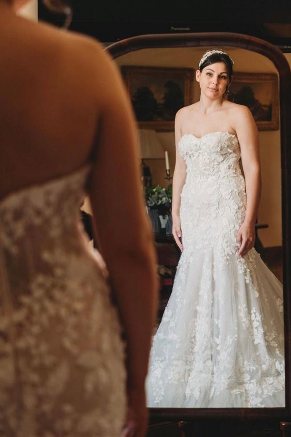 Plus Size Long Mermaid Sweetheart Tulle Wedding Dress Floral Lace Bridal Dresses
