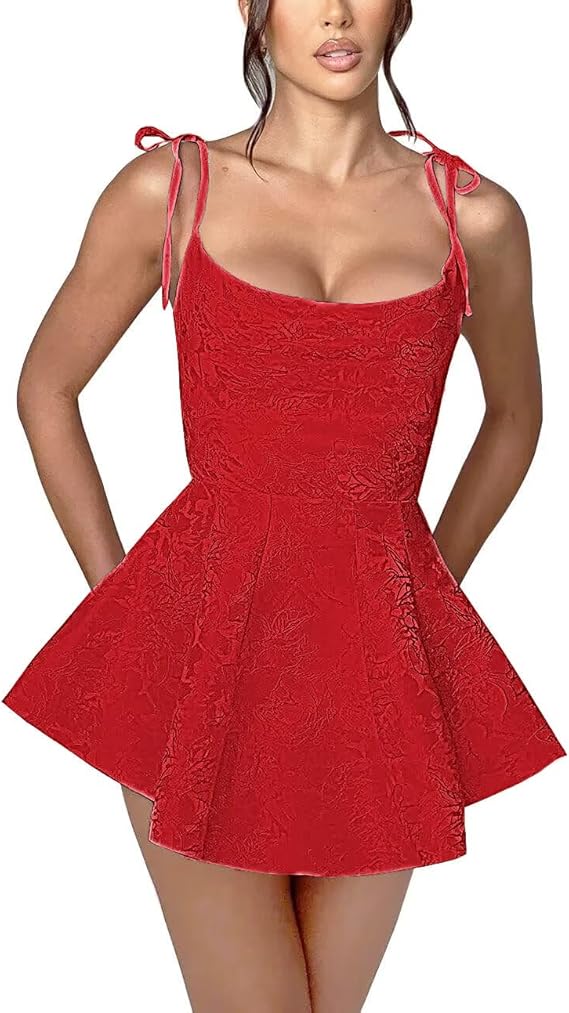 A-line Short Spaghetti Straps Satin Sleeveless Homecoming Dress